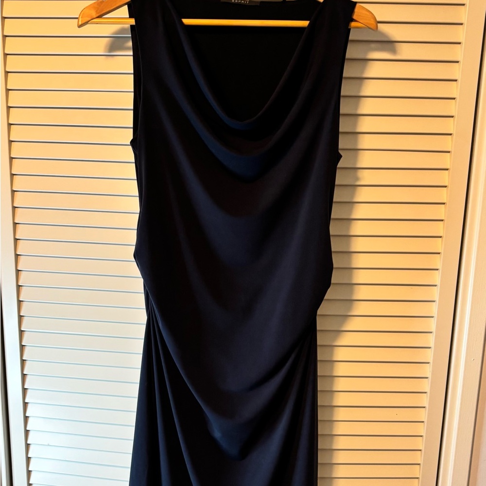 Esprit Navy Sleeveless Dress size L